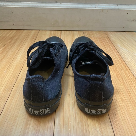 Black Converse Sneakers, size 8 women’s - Picture 6 of 9